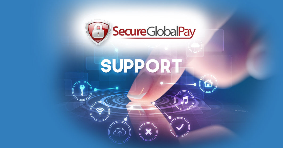 SecureGlobalPay Support FAQ's
